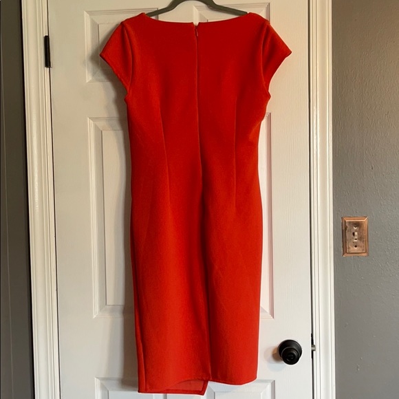 NWT orange New York and Company dress - Picture 2 of 4